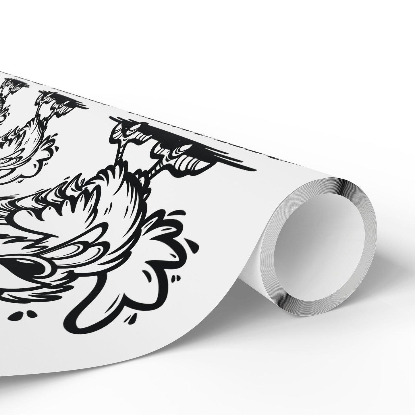 Charming Chicken Wrapping Paper - Whimsical Gift Wrap for Special Occasions, Holidays, Parties, Unique Packaging, Farmhouse Decor
