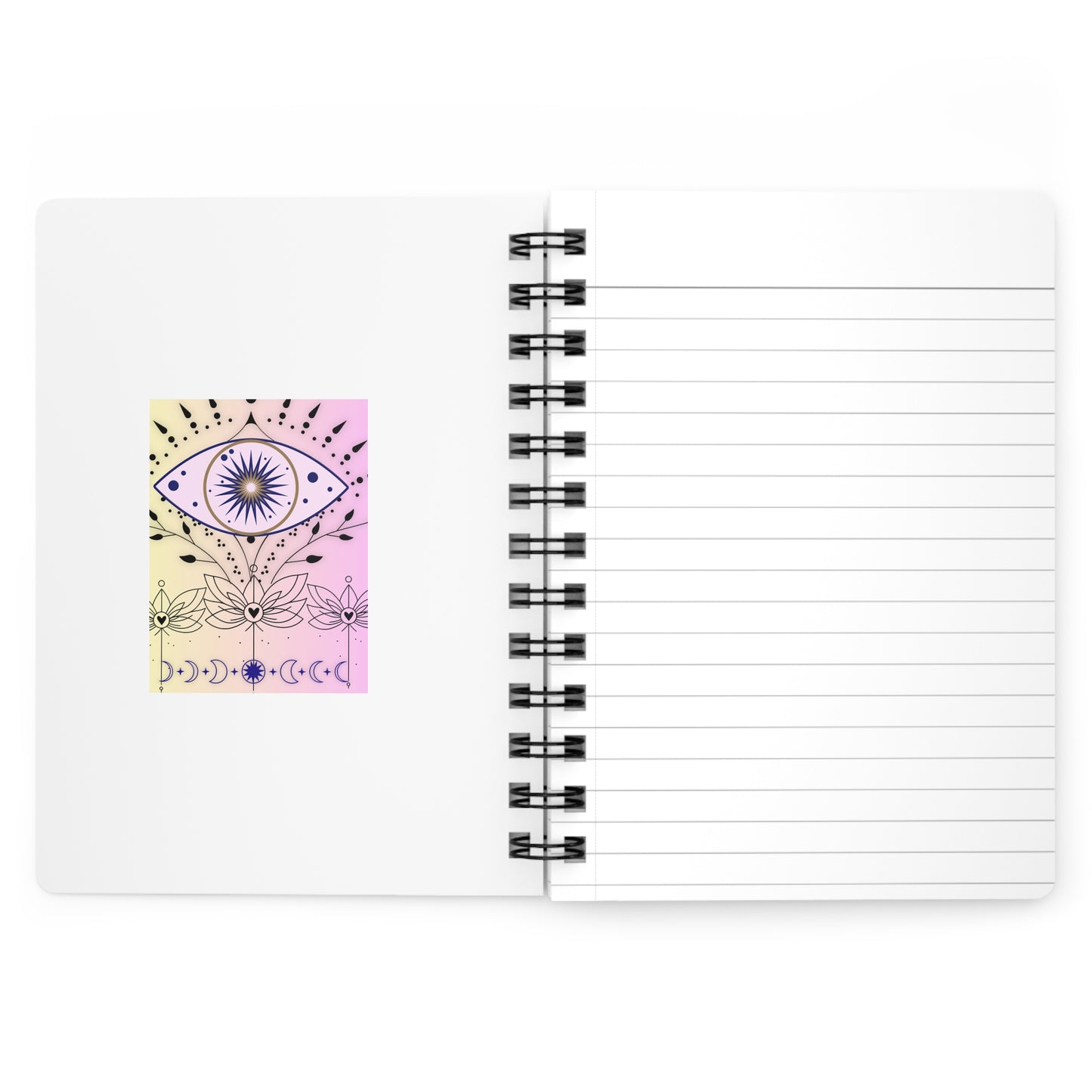 Mystical Spiral Bound Journal for Creative Souls