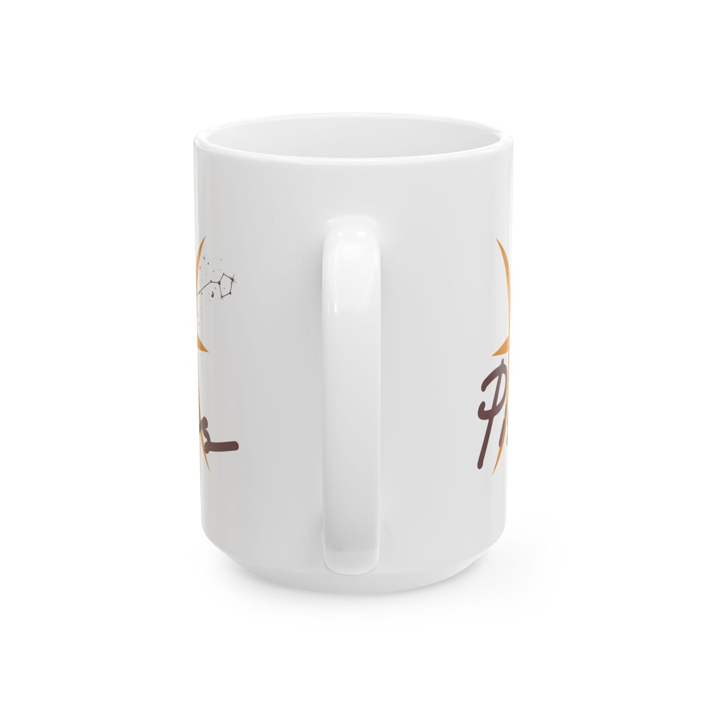 Personalized Astrology Pisces Ceramic Mug — Zodiac Constellation Coffee Cup (11oz/15oz)