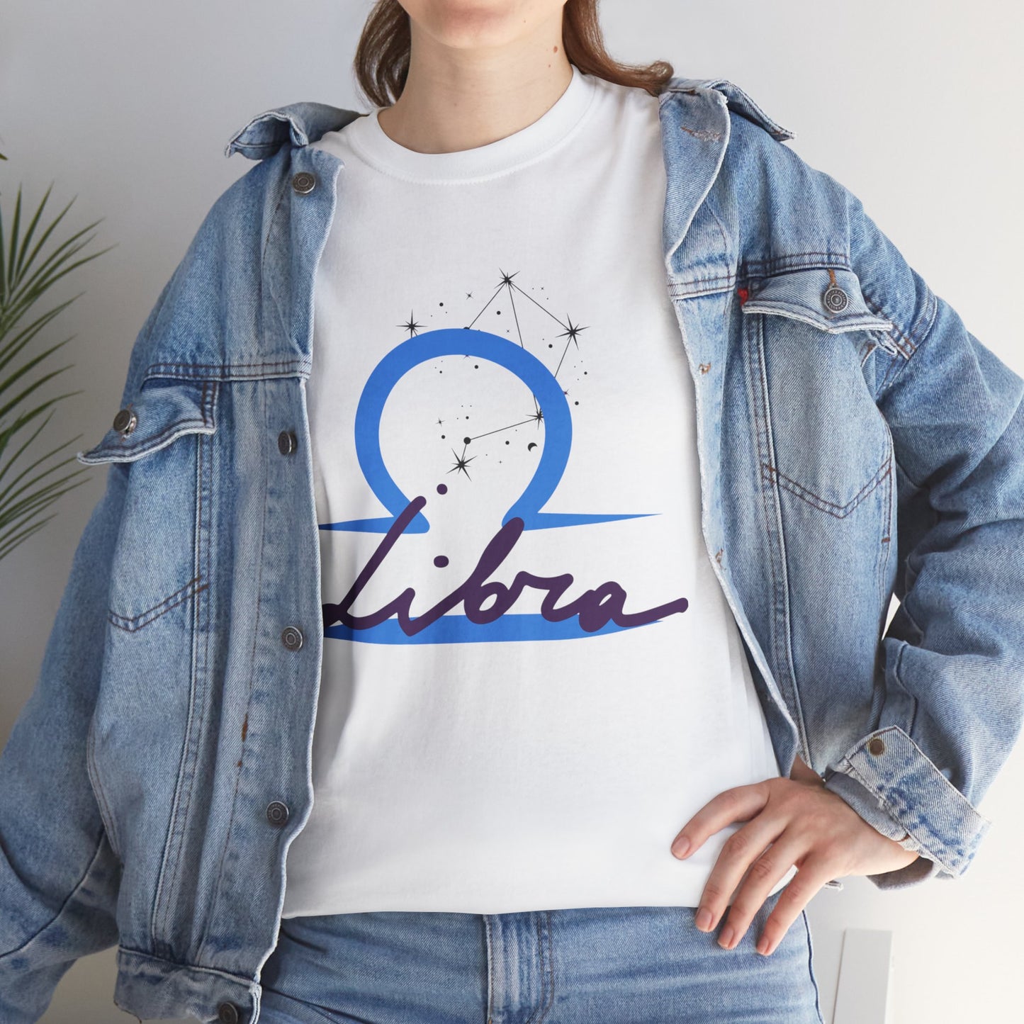 Libra Zodiac T-Shirt – Blue Libra Constellation Tee