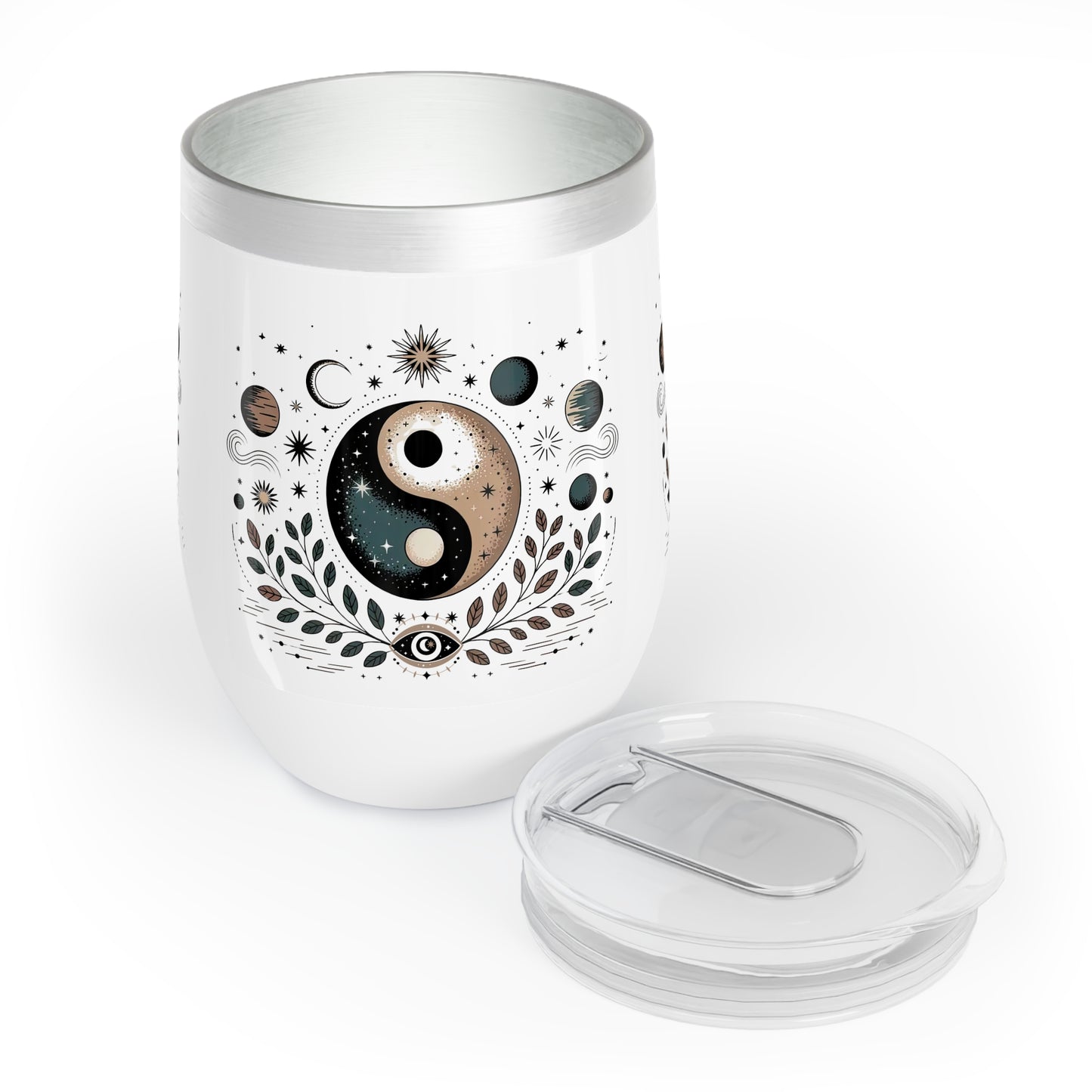 Moon Yin Yang Chill Wine Tumbler