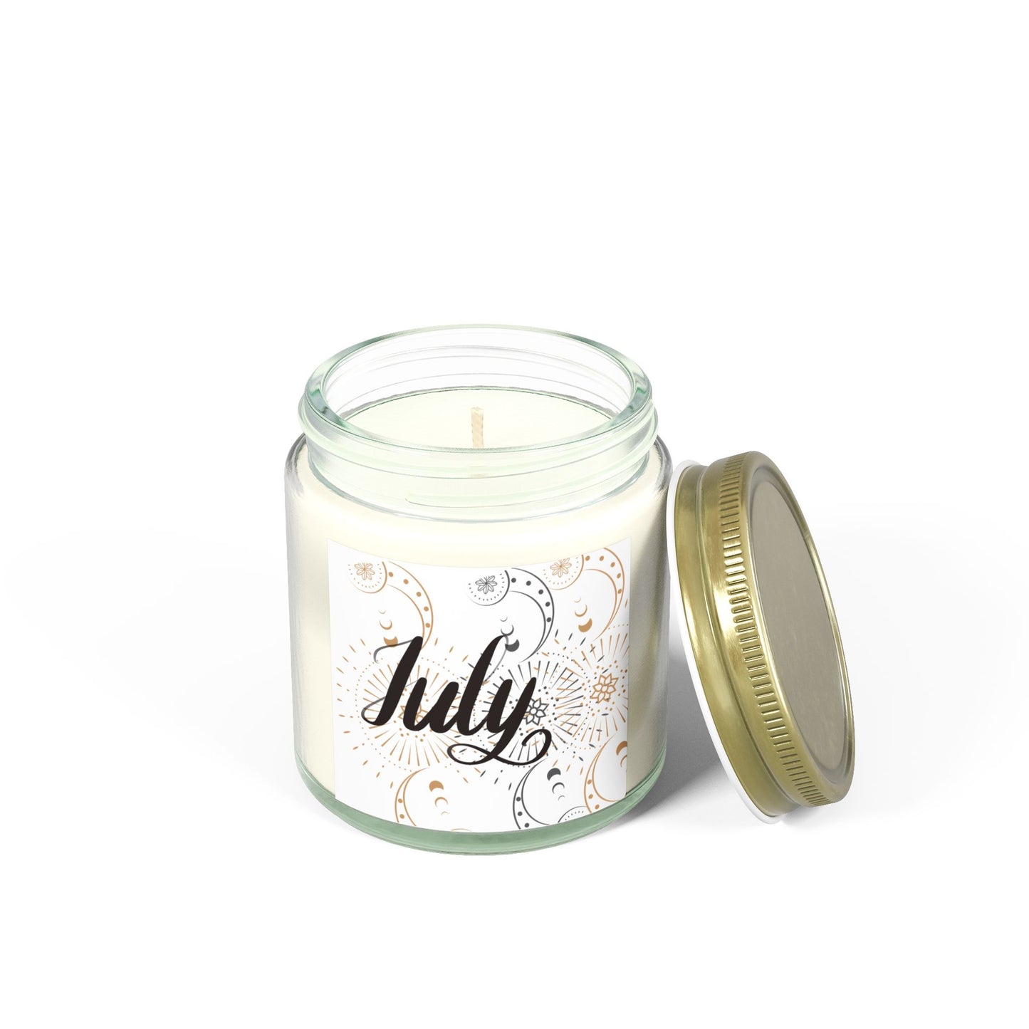 July Candle, July Birthday, Celestial Candle, Candle Gift, July, Scented Candles, Coconut Apricot Wax (4oz, 9oz)