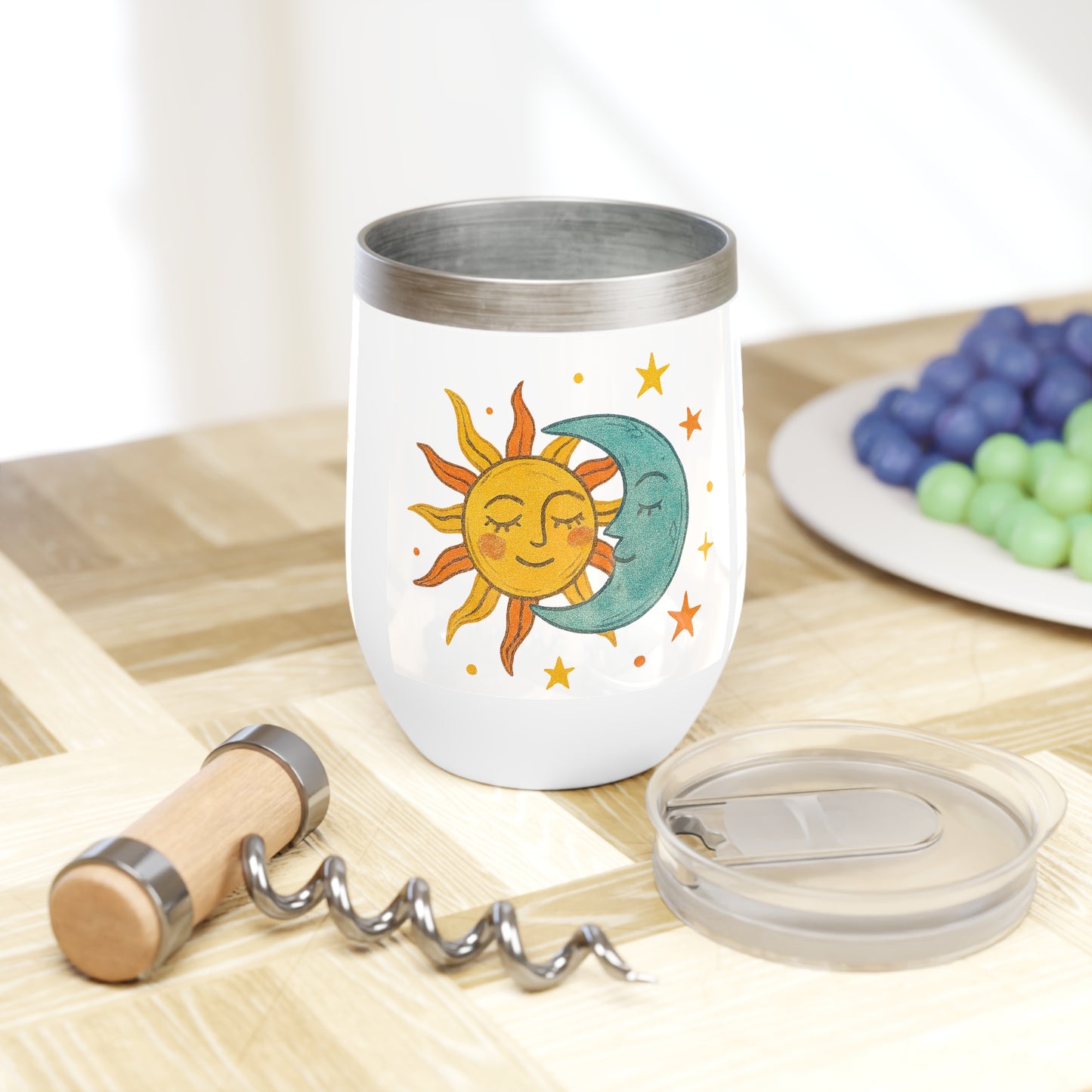 Sun & Moon Chill Wine Tumbler