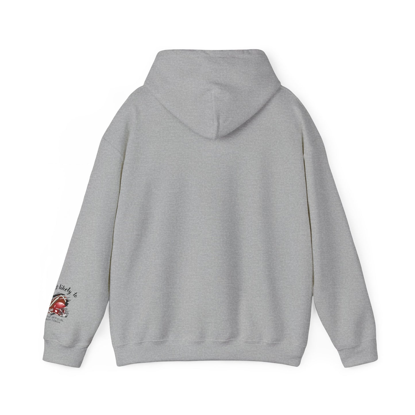 Football 'Most Likely To Be The Official Couch Coach' Hoodie