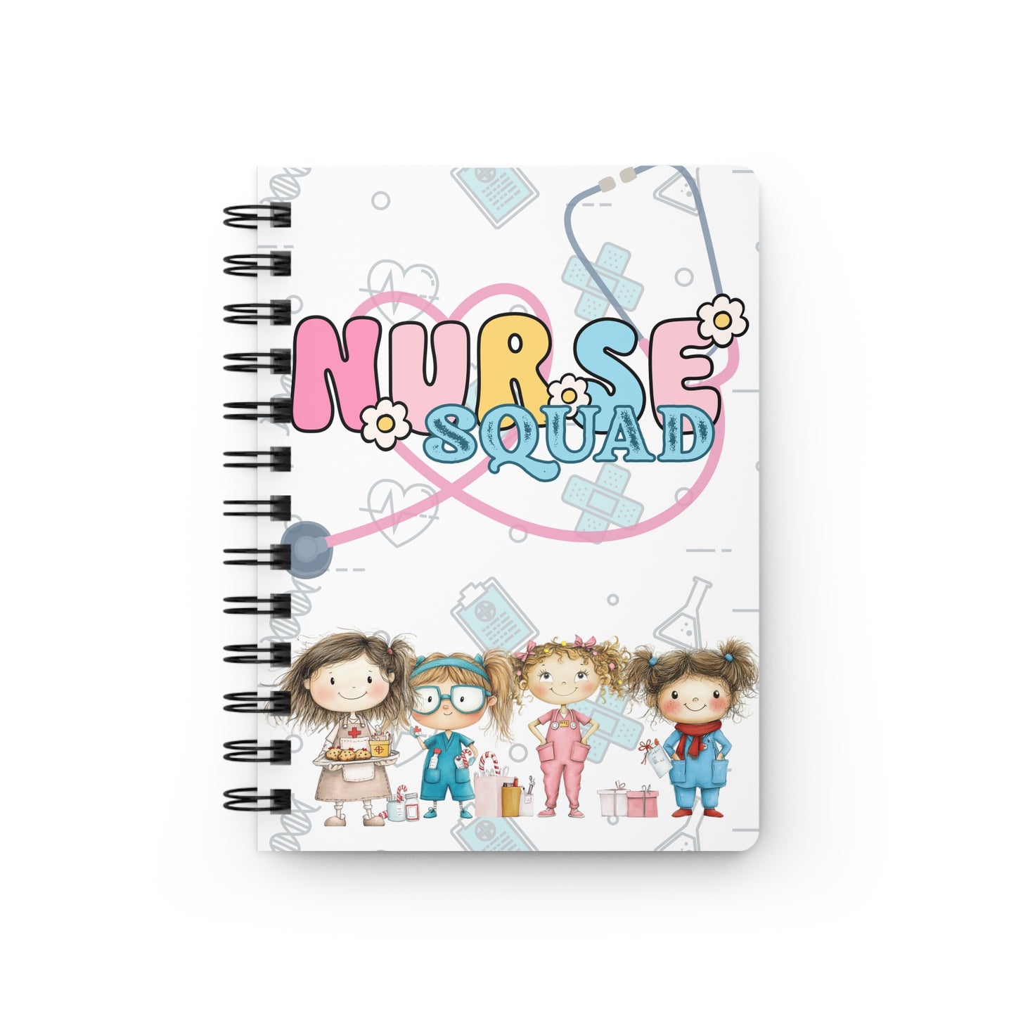 Nurse Squad Spiral Bound Journal