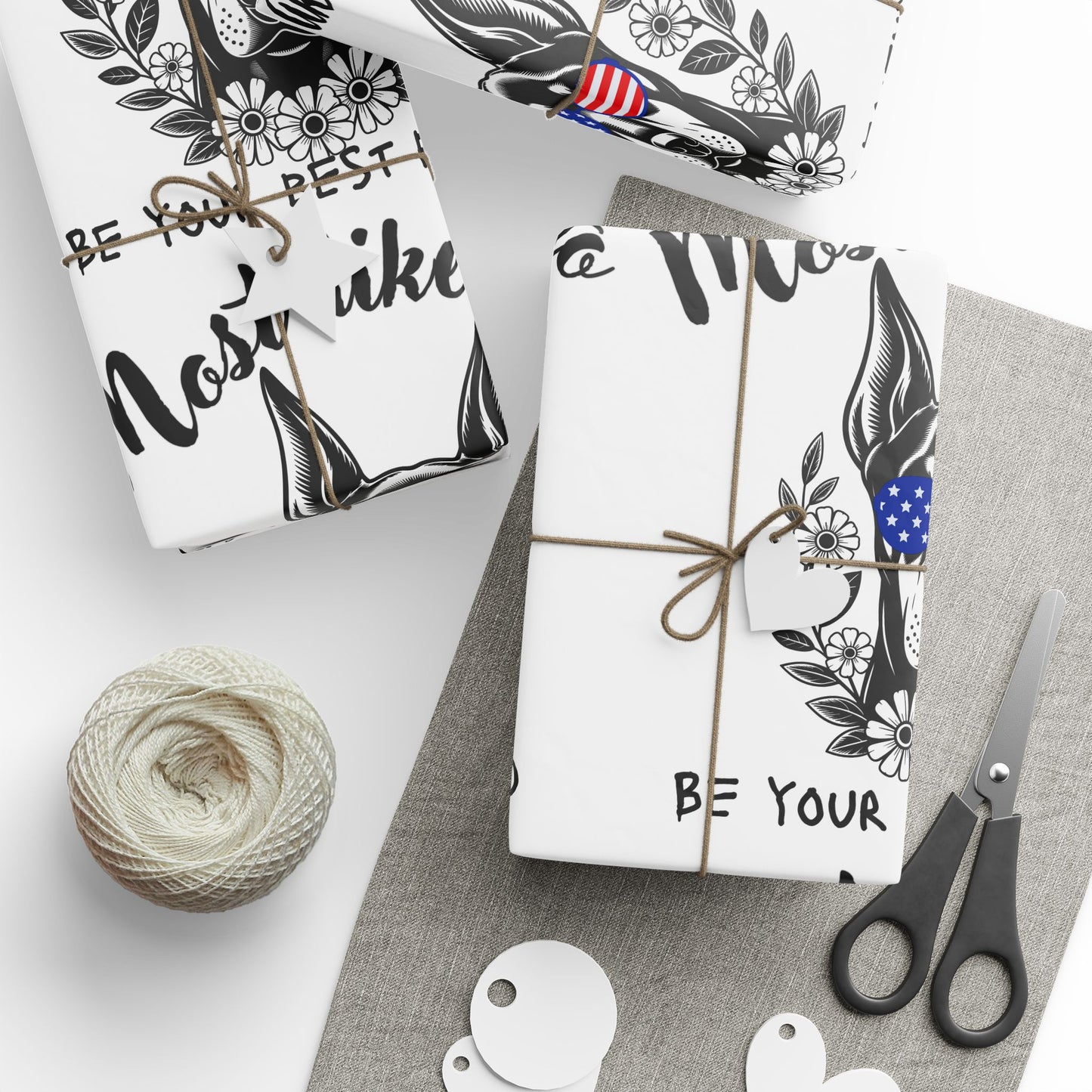 Most Likely to Be Your Best Friend, Animal Lover Gift Wrap, Customizable Wrapping Paper for Gifts, Unique Gift Wrap for Birthdays, Holidays, and Celebrations, Fun and Festive Designs