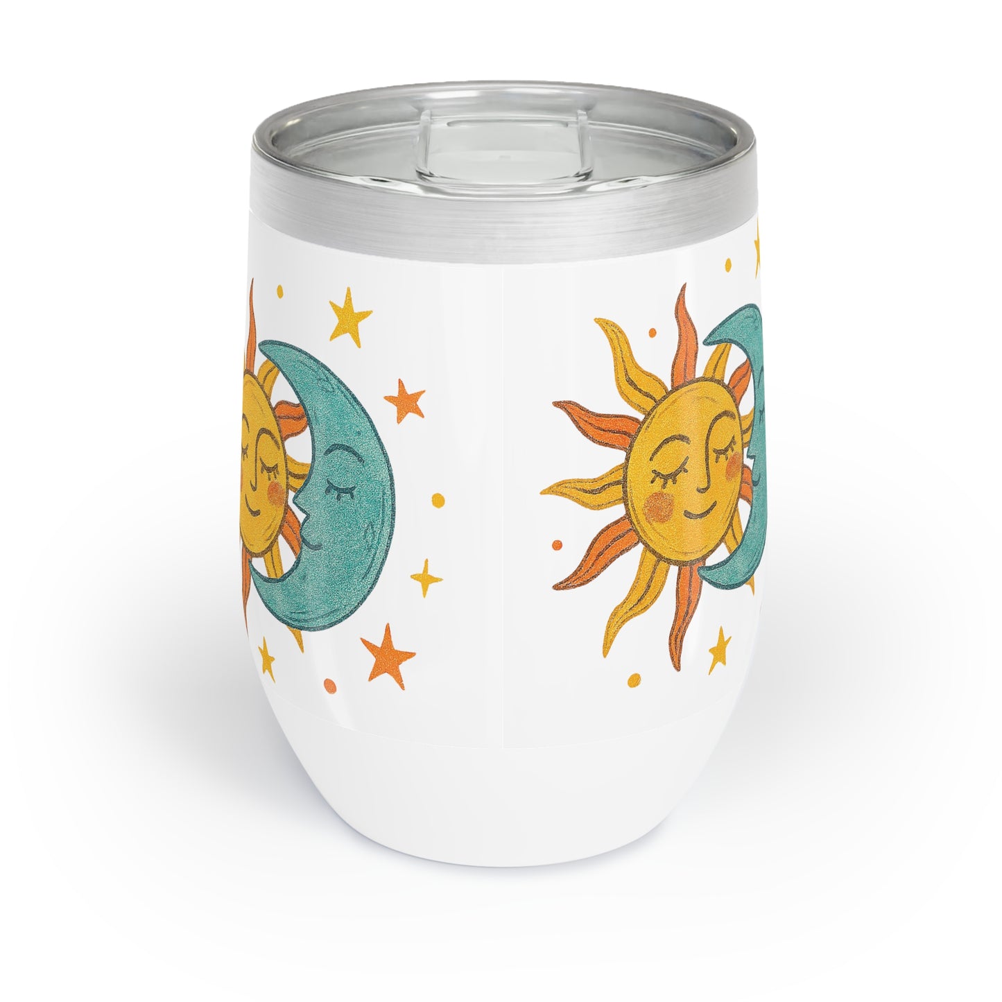 Sun & Moon Chill Wine Tumbler
