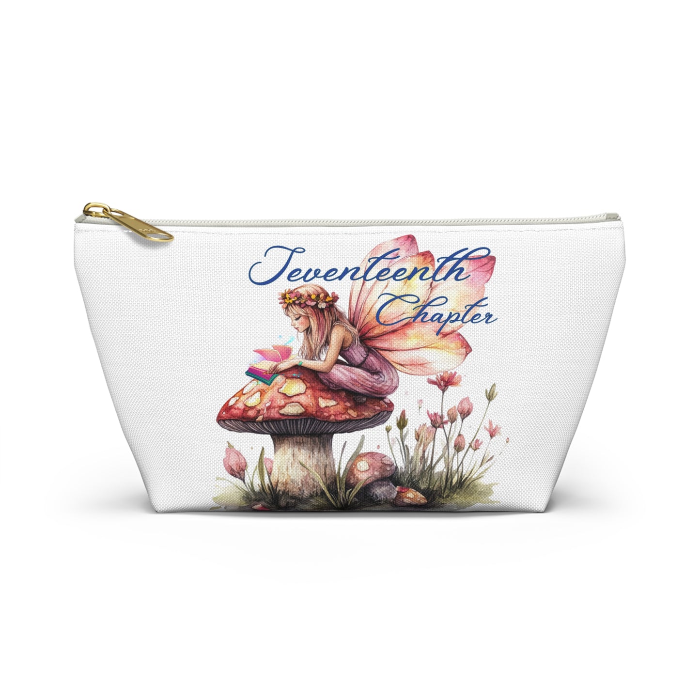 Whimsical Fairy Accessory Pouch, Cute Makeup Bag, Travel Organizer, Gift for Fairy Lovers, Seventeenth Chapter Design