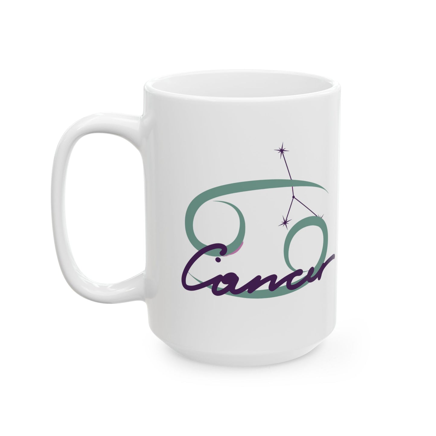 Personalized Zodiac Cancer Ceramic Mug –  (11oz, 15oz)