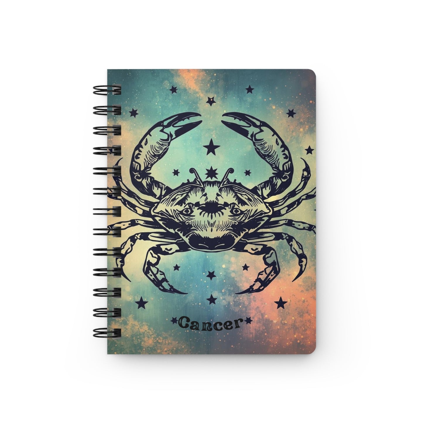 Astrology Crab Spiral Bound Journal - Ideal for Cancer Zodiac Lovers