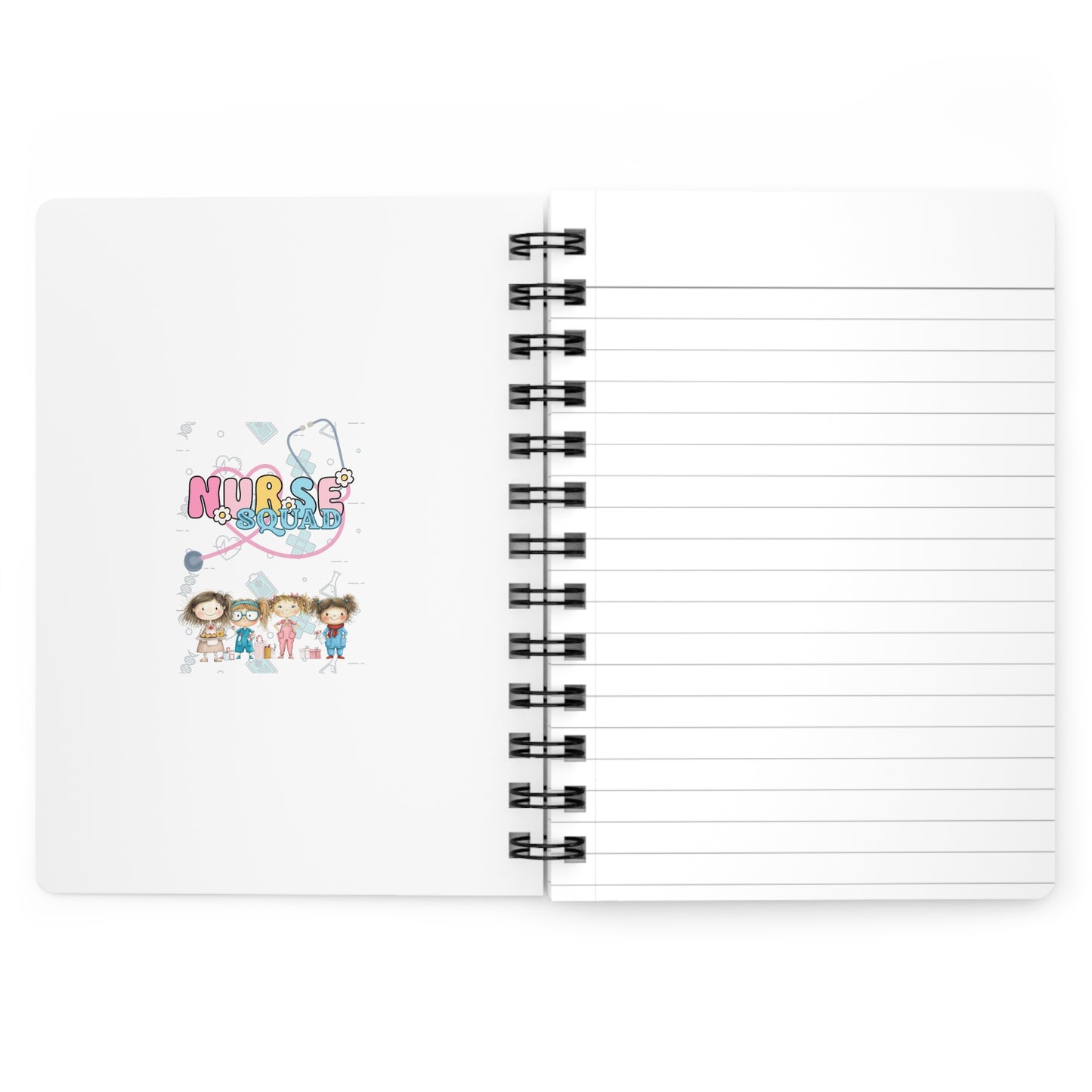 Nurse Squad Spiral Bound Journal