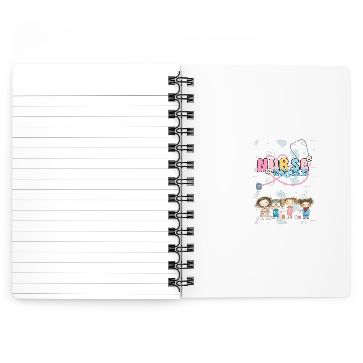 Nurse Squad Spiral Bound Journal