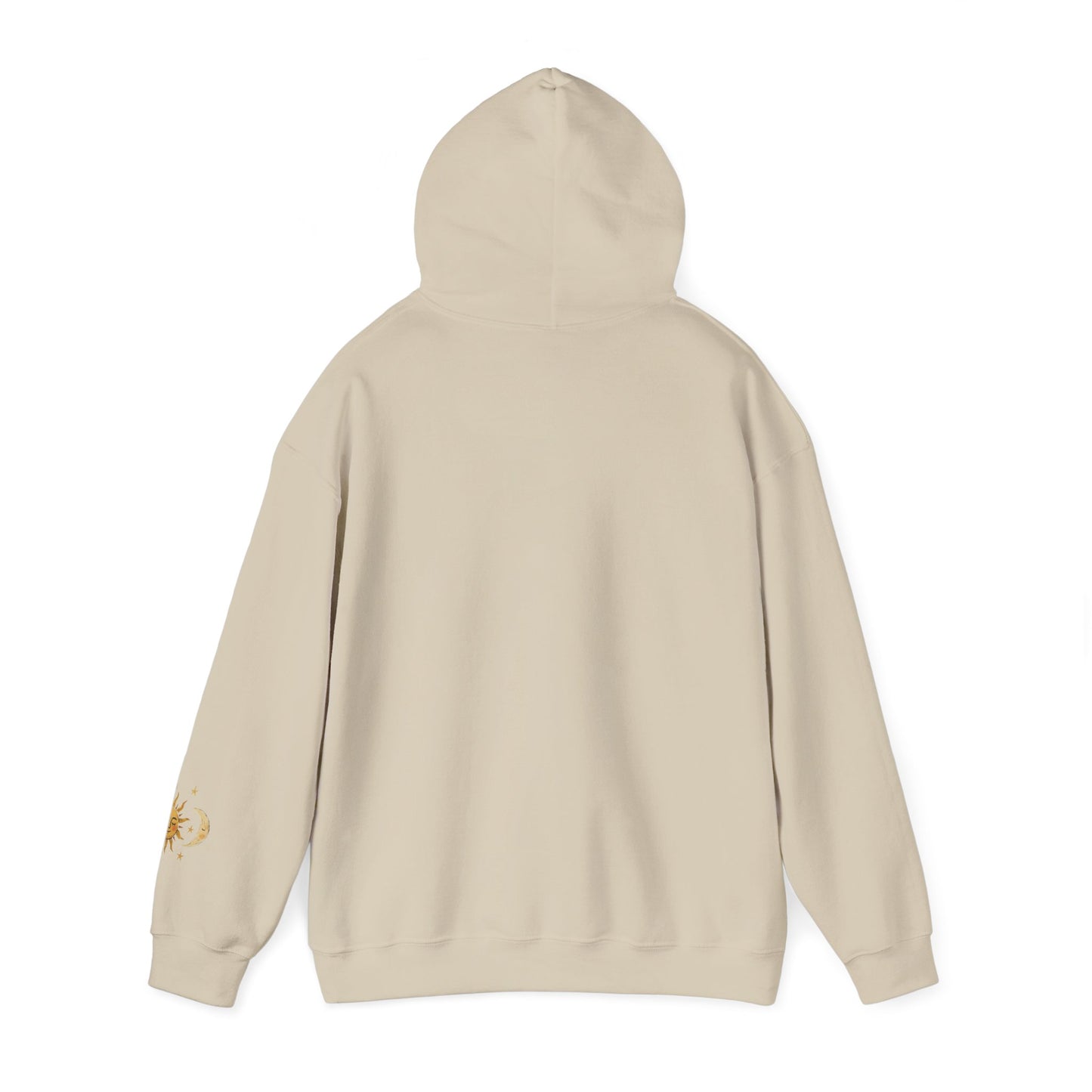 Sun & Moon Celestial Hoodie — Vintage Astrology Stars Graphic