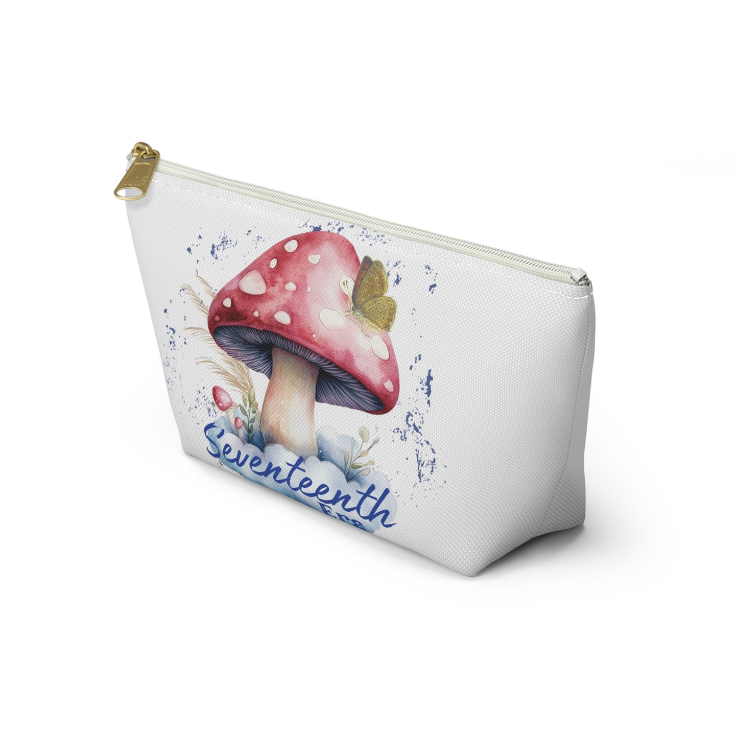 Whimsical Mushroom Accessory Pouch | Eco-Friendly Makeup Bag, Travel Organizer, Gift for Nature Lovers, Fun Storage Solution, [...]