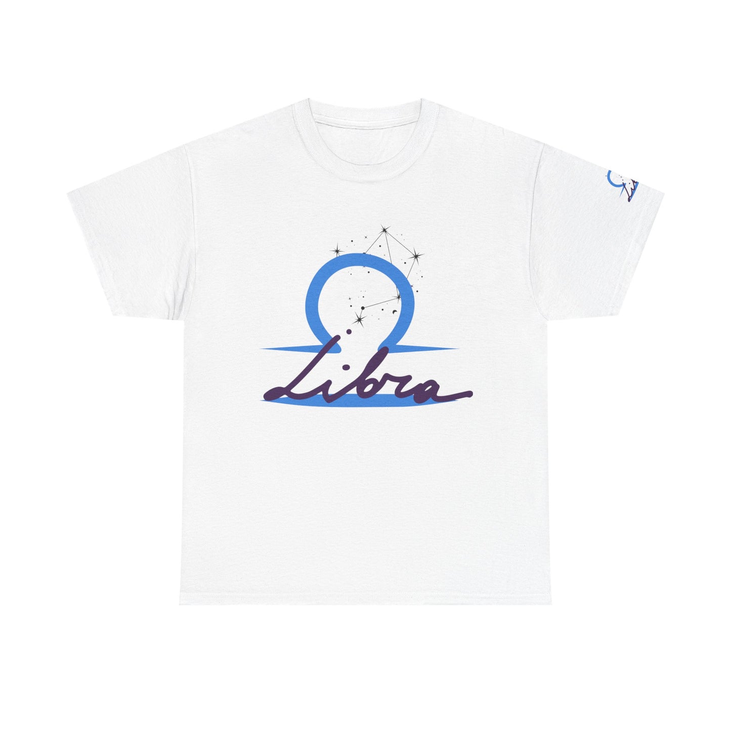 Libra Zodiac T-Shirt – Blue Libra Constellation Tee
