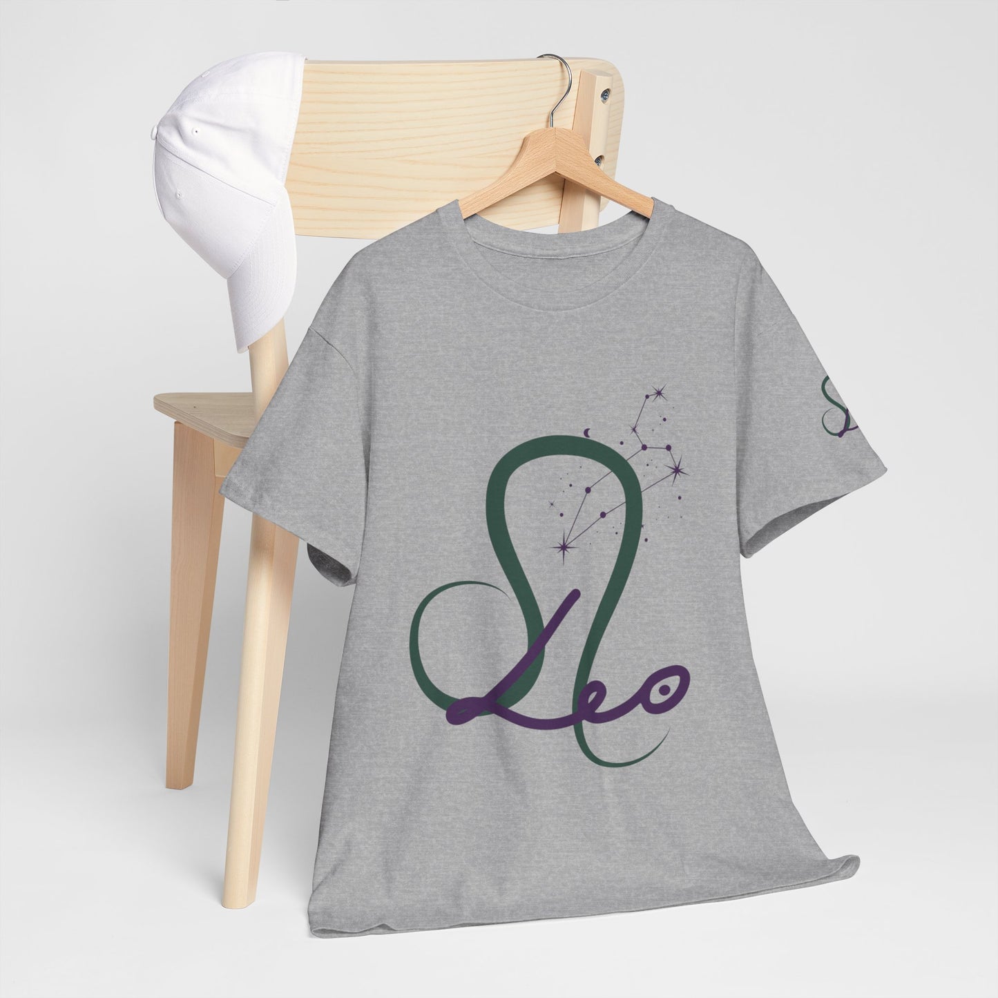 Leo Zodiac T-Shirt – Elegant Leo Constellation Tee