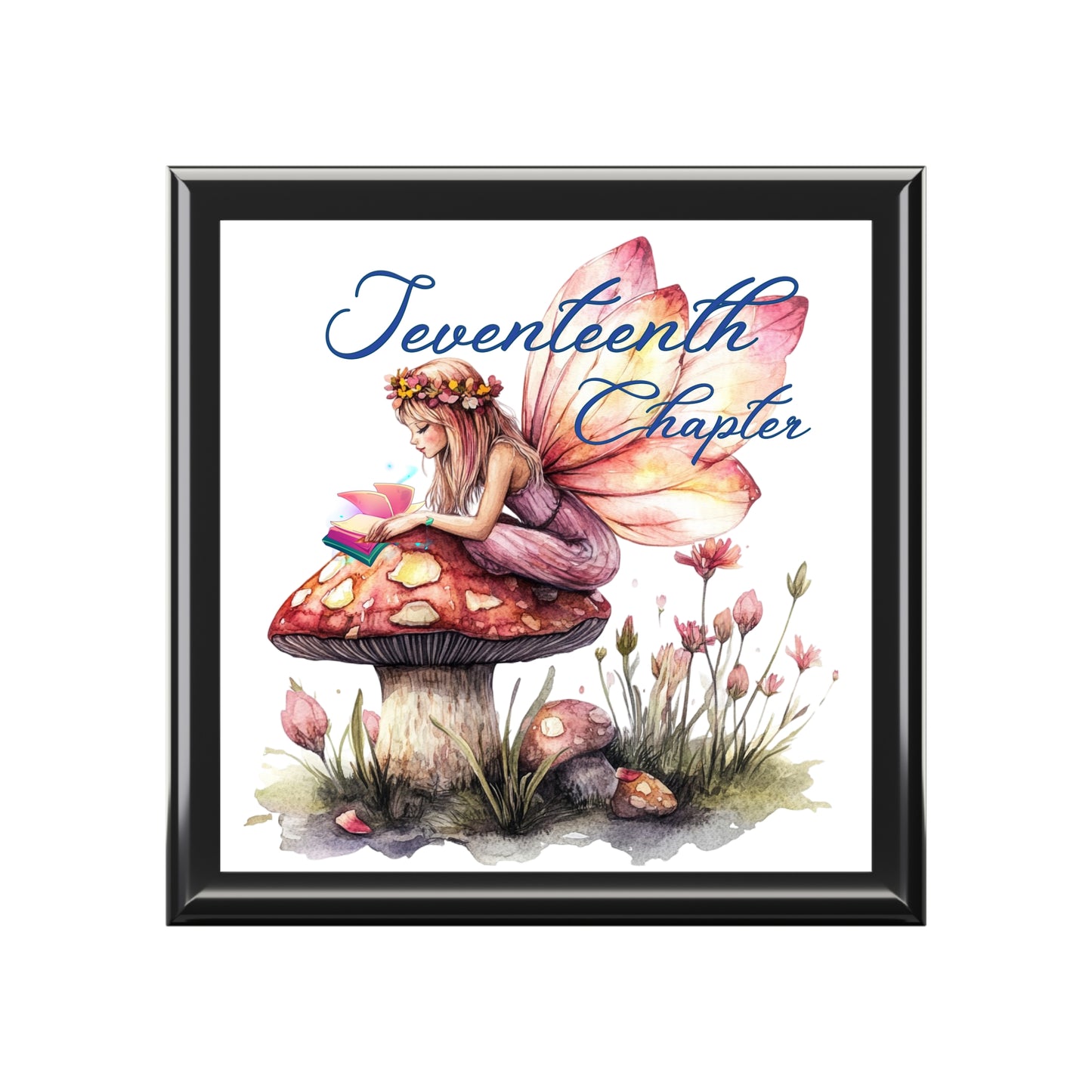Fairy-Inspired Jewelry Box with Seventeenth Chapter Design