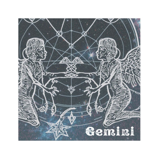 Gemini Astrology Car Magnet - Zodiac Sign Decor