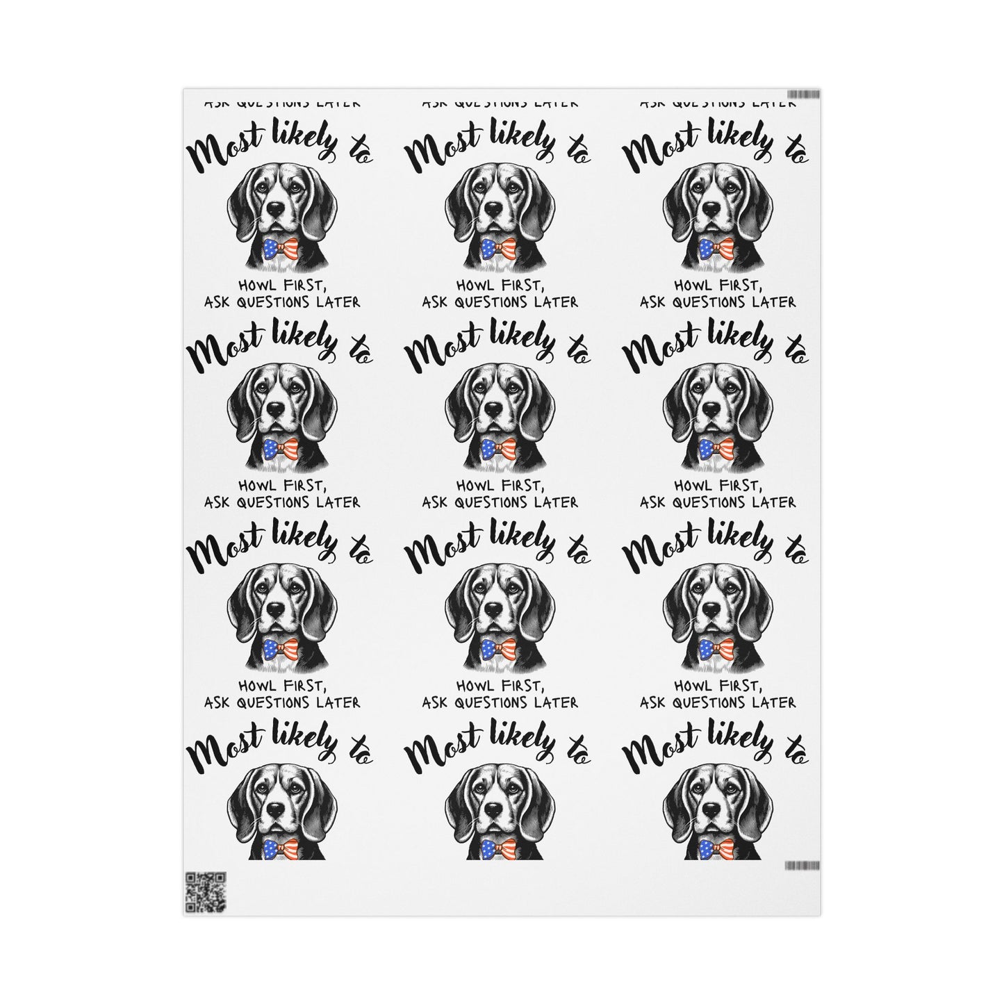Beagle lover gift wrap, Beagle Wrapping Paper, Dog Wrapping Paper, Pet Parent Paper, Dog Gift Wrap, Wrapping Papers