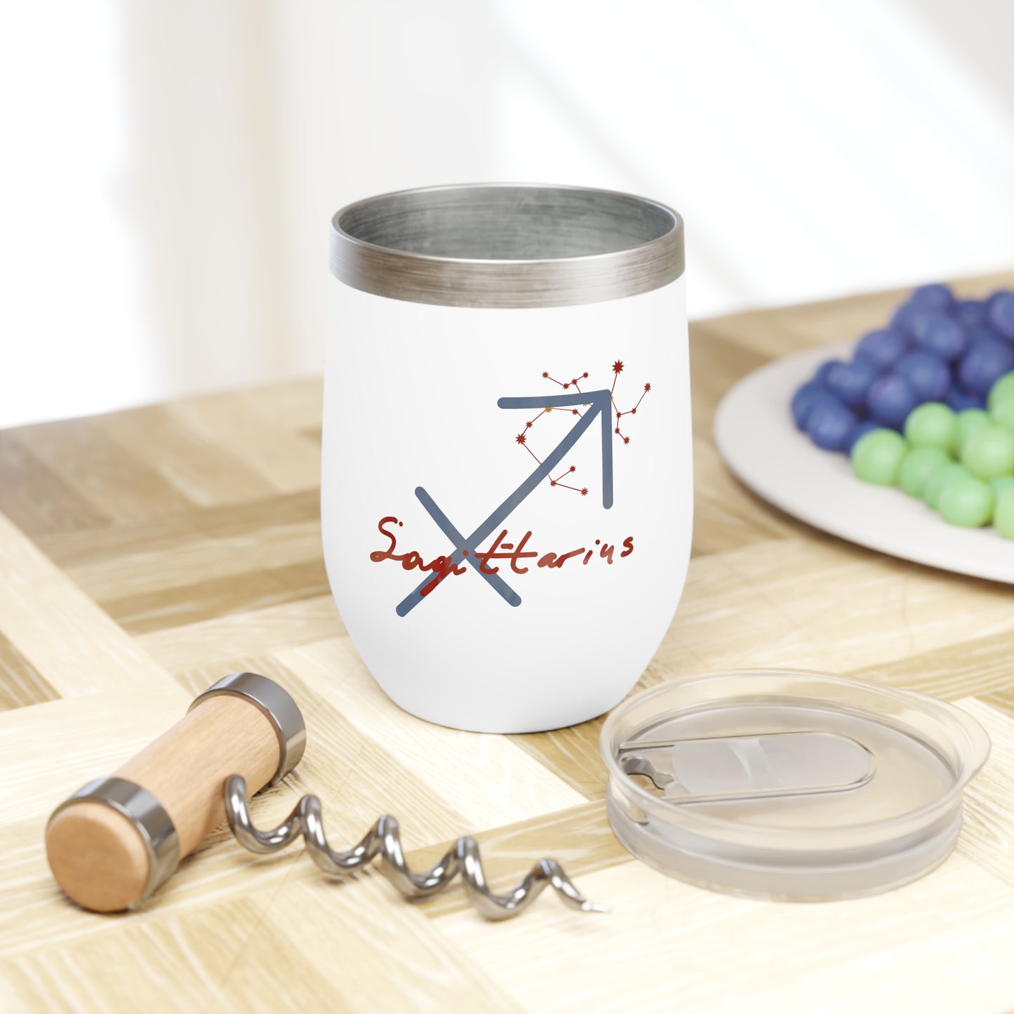 Sagittarius Chill Wine Tumbler
