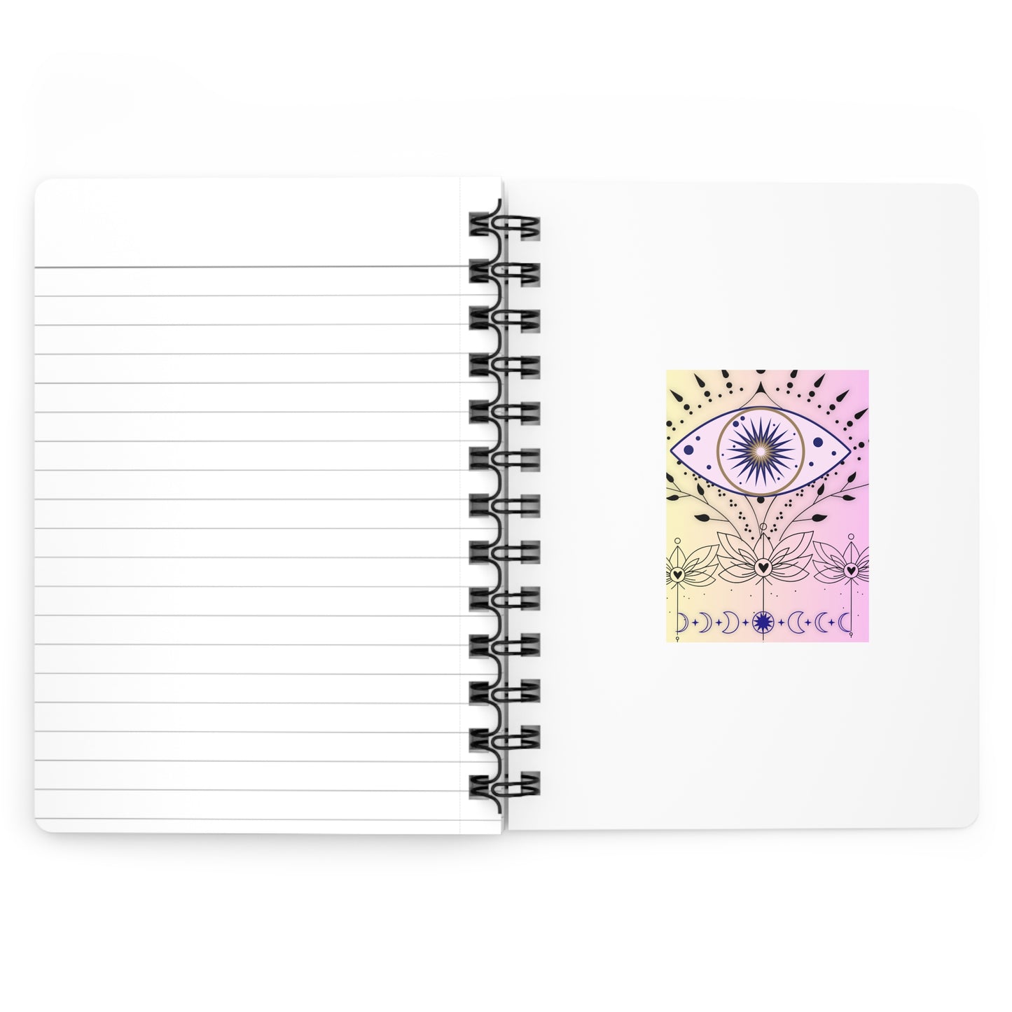 Mystical Spiral Bound Journal for Creative Souls