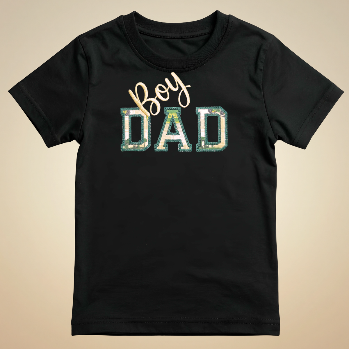 Cute boy dad applique