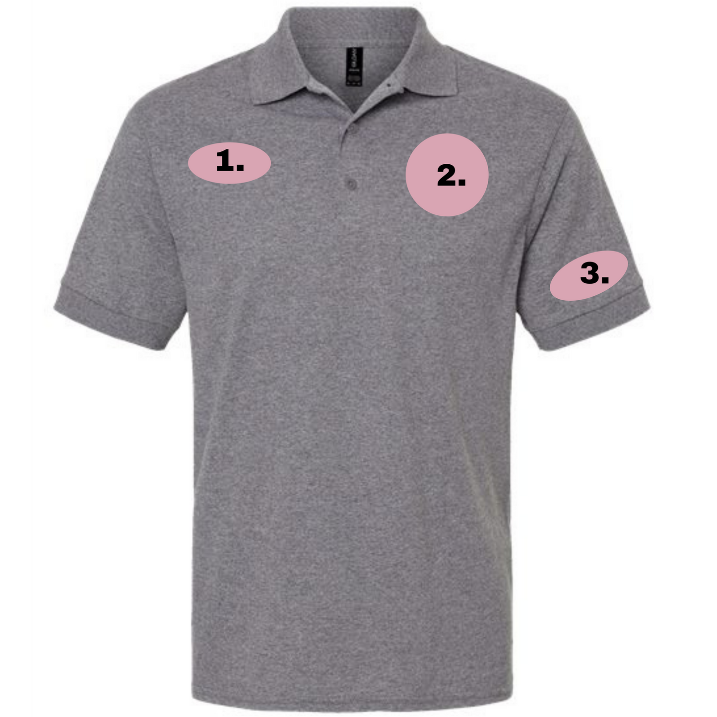 Gildan 50/50 polo shirt